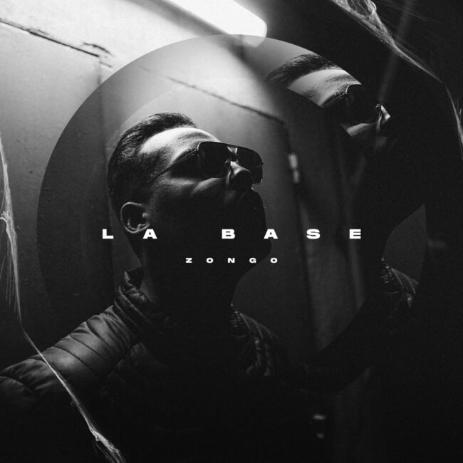 Official black and white cover artwork for "LA BASE" by Zongo, released by Seclusion Records in 2022.