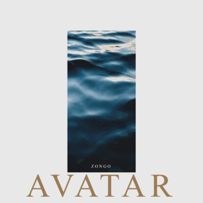 Official minimalist cover artwork for "Avatar" by Zongo, Released by Seclusion Records in 2022.